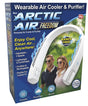 Arctic Air AAFRT-MC12/4 Personal Wearable Air Cooler, 3 V, 1 in Dia Blade, 3-Speed, 2 cfm Air, White