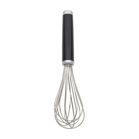 KitchenAid Black/Silver ABS Plastic/Stainless Steel Whisk