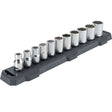 Craftsman 1/2 in. drive SAE 12 Point Socket Set 11 pc