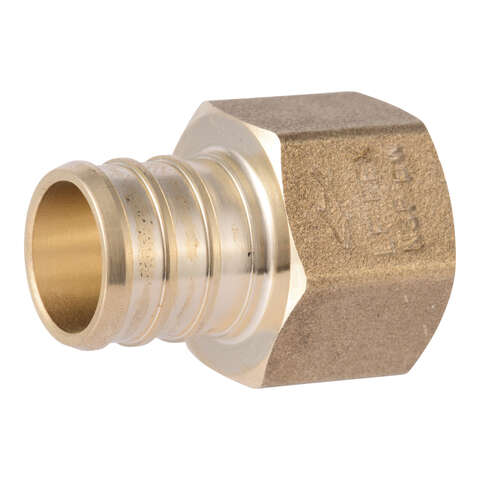 SharkBite 3/4 in. PEX Barb X 1/2 in. D FNPT Brass Adapter