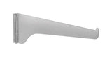 Knape & Vogt Steel Regular Duty Bracket 16 Ga. 8 in. L 160 lb, Pack of 10