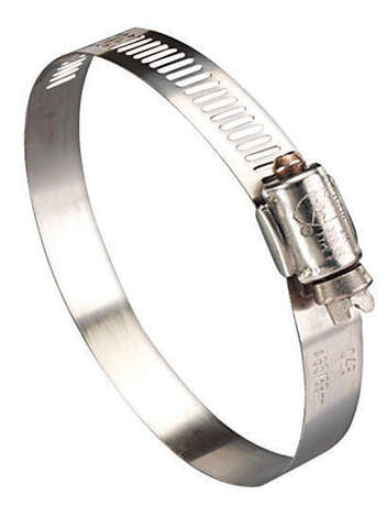 Tridon Hy Gear 1-1/2 in to 2-1/2 in. SAE 32 Silver Hose Clamp Stainless Steel Band, Pack of 10