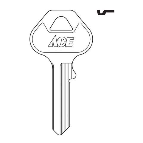 Ace Home Padlock Key Blank CP10 - 88/ 40 KB Single, Pack of 10