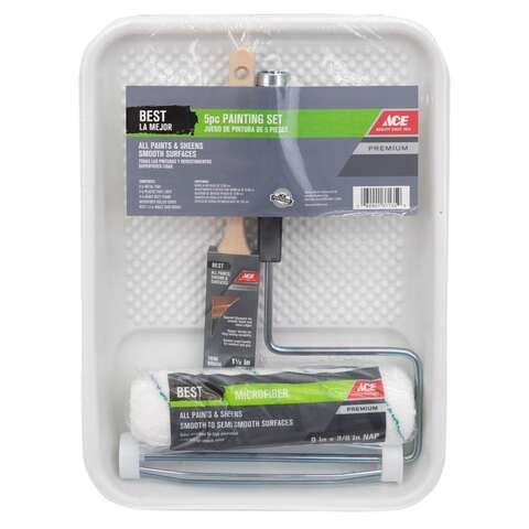 Ace Best Plastic 11 in. W X 15 in. L 1 qt Paint Tray Set, Pack of 4