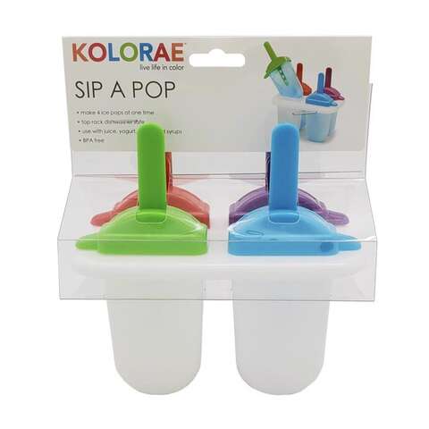 Blueoco Kolorae Assorted Polypropylene Sip A Pop Ice Mold