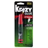 Krazy Glue High Strength Polyvinyl acetate homopolymer Clear All Purpose Adhesive 0.14 oz