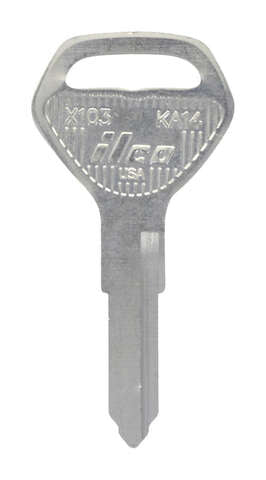 HILLMAN Traditional Key House/Office Universal Key Blank Double, Pack of 10