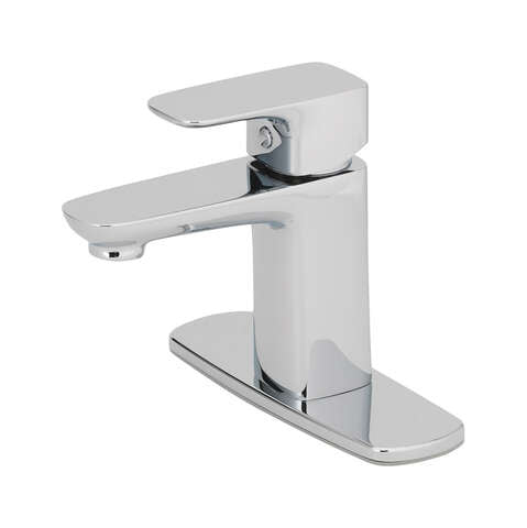 OakBrook Chrome Modern Single-Handle Bathroom Sink Faucet 2 in.