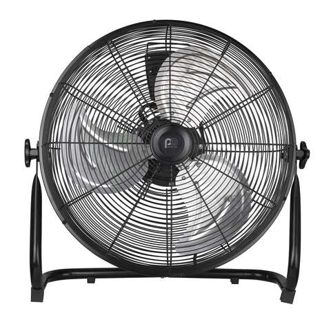 Perfect Aire 21.25 in. H X 18 in. D 3 speed High Velocity Floor Fan