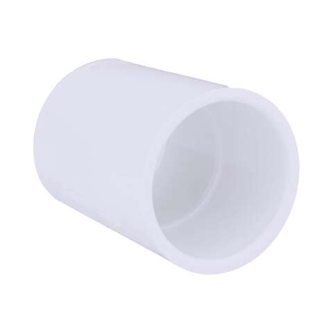 Charlotte Pipe Schedule 40 1-1/4 in. Slip X 1-1/4 in. D Slip PVC Coupling 1 pk, Pack of 25