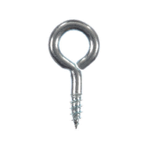 Ace 7/64 in. D X 3/4 in. L Zinc-Plated Steel Screw Eye 40 lb. cap. 10 pk, Pack of 5