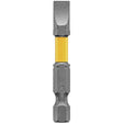 DeWalt Max Fit Slotted #6 and #8 X 2 in. L Power Bit S2 Tool Steel 2 pc, Pack of 5