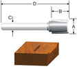 Vermont American 5/8 in. D X 5/8 Dia. x 1/2 in. X 1-3/16 in. L Carbide Tipped Hinge Mortise Router B