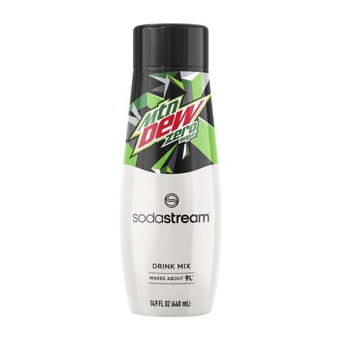 SodaStream MTN Dew Zero Sugar Drink Mix 14.9 fl. oz.