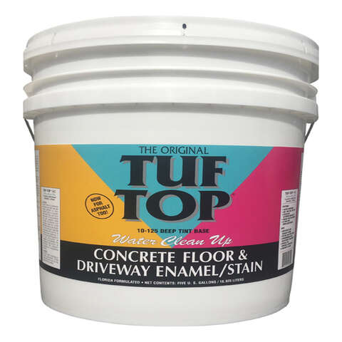 Tuf-Top Semi-Gloss Deep Tint Water-Based Acrylic Latex Floor & Driveway Coating 5 gal