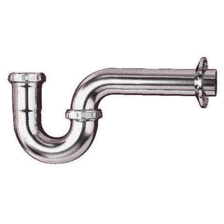 Keeney 1-1/2 in. D Chrome Plated Brass P Trap