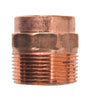 NIBCO 1-1/4 in. Copper X 1-1/4 in. D MIP Copper Pipe Adapter 1 pk