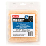 Wooster Mini-Koter Fabric 6 in. W X 1/2 in. Mini Paint Roller Cover 10 pk