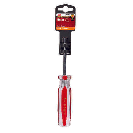 Ace 6 mm Metric Nut Driver 7 in. L 1 pc, Pack of 3