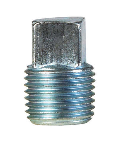 Billco Corporation 3/8 in. MPT Galvanized Square Head Plug, Pack of 5
