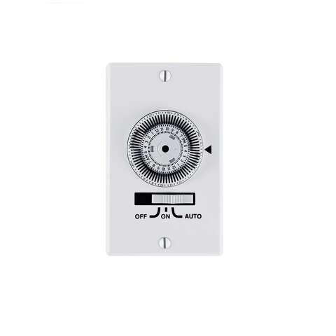 Prime Indoor Mechanical Timer 120 V White