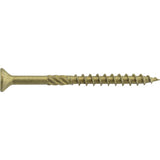 HILLMAN Power Pro No. 9 in. X 2-1/2 in. L Bronze Star Flat Head Premium Deck Screws 1 lb 88 pk