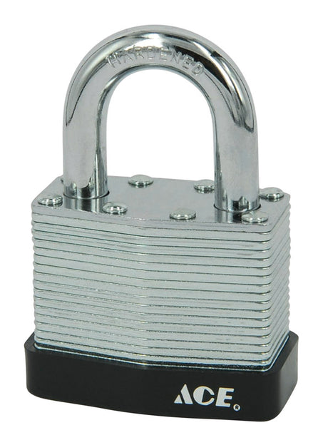 Ace 1-5/16 in. H X 1-9/16 in. W X 7/8 in. L Steel Double Locking Padlock