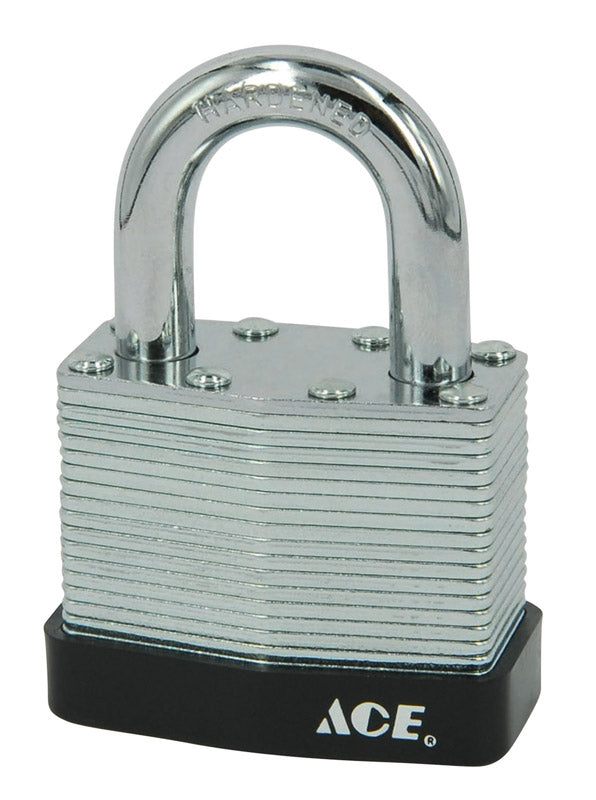 Ace 1-5/16 in. H X 1-9/16 in. W X 7/8 in. L Steel Double Locking Padlock