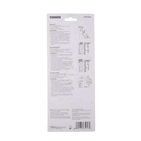 ProSource CL-188-6ZP-PS Chain Bolt, Steel, Zinc