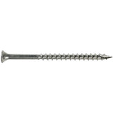 Simpson Strong-Tie S10300DB1 Screw, #10 Thread, 3 in L, Coarse Thread, Bugle Head, Square Drive, Steel, 68/PK