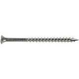 Simpson Strong-Tie S10300DB1 Screw, #10 Thread, 3 in L, Coarse Thread, Bugle Head, Square Drive, Steel, 68/PK