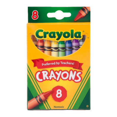 Crayola Assorted Color Crayons 8 pk