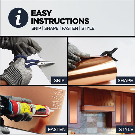 M-D Building Products 0.02 in. X 36 in. W X 36 in. L Copper Aluminum Plain Sheet Metal, Pack of 3