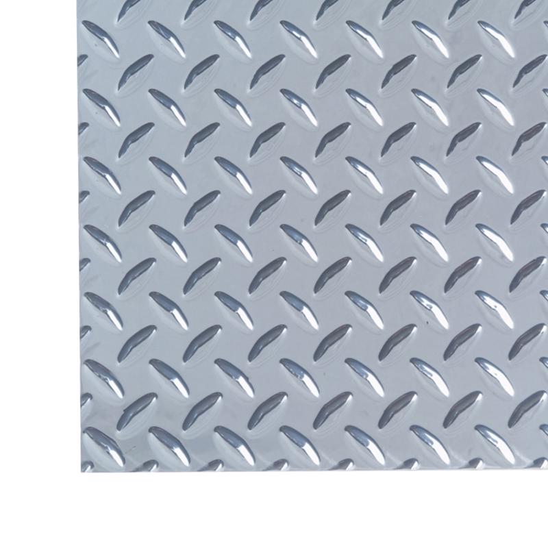 M-D Building Products 0.06 in. X 12 in. W X 24 in. L Silver Aluminum Diamond Sheet Metal, Pack of 3