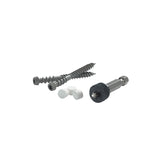 FastenMaster Cortex No. 9 X 2-3/4 in. L Star Trim Head Self Tapping Trim Screws with Plugs, Pack of 10