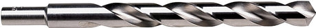 Irwin 73825 Jobber Drill Bit, 25/64 in Dia, 5-1/8 in OAL, Spiral Flute, 2-Flute, 25/64 in Dia Shank, Reduced Shank