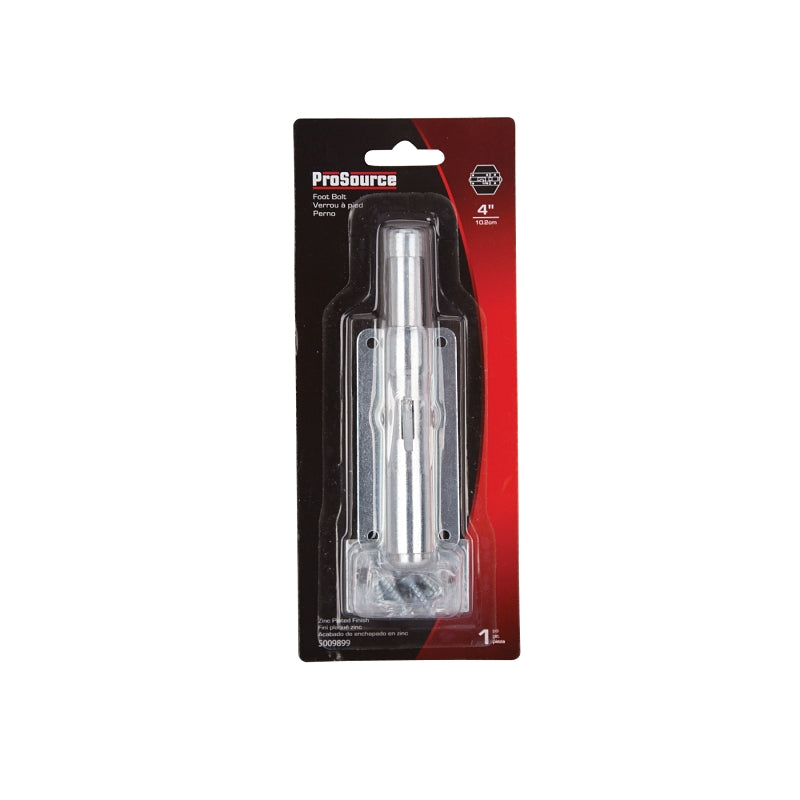 ProSource 33083ZCB-PS Foot Bolt, 9/16 in Bolt Head, 5 in L Bolt, Steel, Zinc