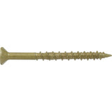 HILLMAN Power Pro No. 8 Ga. X 2 in. L Star Flat Head Coarse Multi-Material Screws, Pack of 5