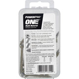 HILLMAN Power Pro No. 8 Ga. X 2 in. L Star Flat Head Coarse Multi-Material Screws, Pack of 5