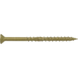 HILLMAN Power Pro No. 8 Ga. X 2-1/2 in. L Star Flat Head Coarse Multi-Material Screws, Pack of 5