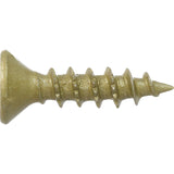 HILLMAN Power Pro No. 6 Ga. X 5/8 in. L Star Flat Head Coarse Multi-Material Screws, Pack of 5