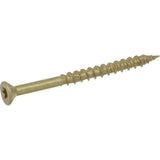 HILLMAN Power Pro No. 10 Ga. X 2-1/2 in. L Star Flat Head Coarse Multi-Material Screws
