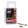 HILLMAN Power Pro No. 10 Ga. X 3-1/2 in. L Star Flat Head Coarse Multi-Material Screws