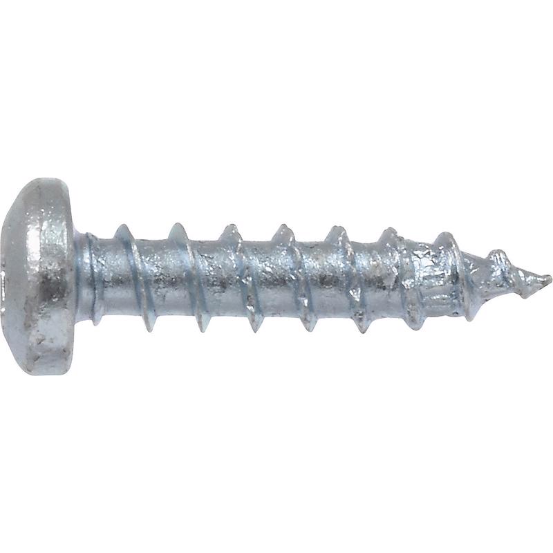 HILLMAN Power Pro No. 8 Ga. X 3/4 in. L Star Pan Head Coarse Multi-Material Screws, Pack of 5