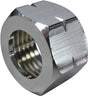 ProSource PMB-095 Faucet Coupling Nut, Brass, Silver, Chrome Plated
