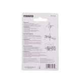 ProSource CL-199-PS Barrel Bolt, Steel, Zinc