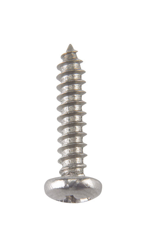 HILLMAN No. 6 X 5/8 in. L Phillips Pan Head Sheet Metal Screws 100 pk
