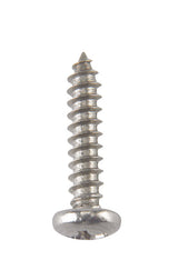 HILLMAN No. 6 X 5/8 in. L Phillips Pan Head Sheet Metal Screws 100 pk