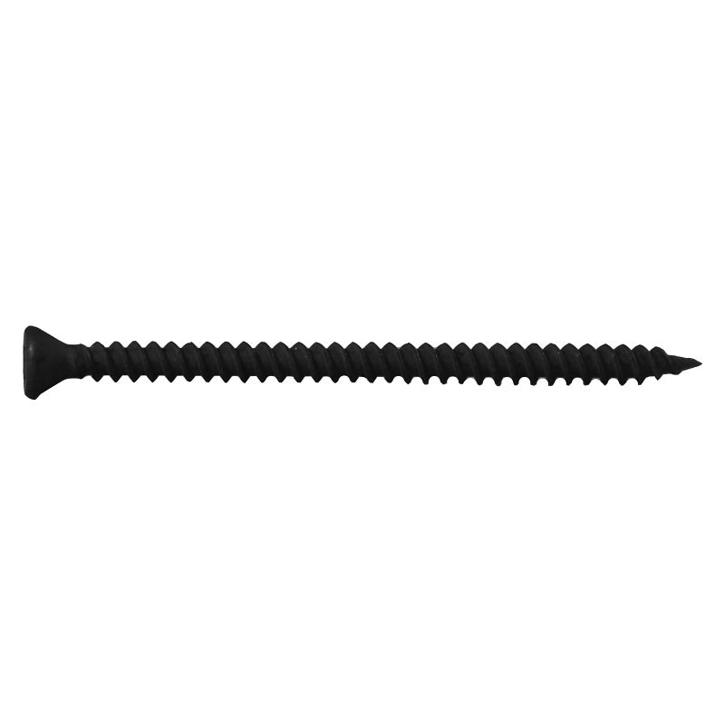 ProFIT 0289148 Screw, #6 Thread, 2-1/4 in L, Fine Thread, Trim Head, Square Drive, Sharp Point, Phosphate, 166/PK