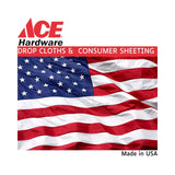 Ace Plastic Sheeting 4 mil X 20 ft. W X 25 ft. L Polyethylene Black